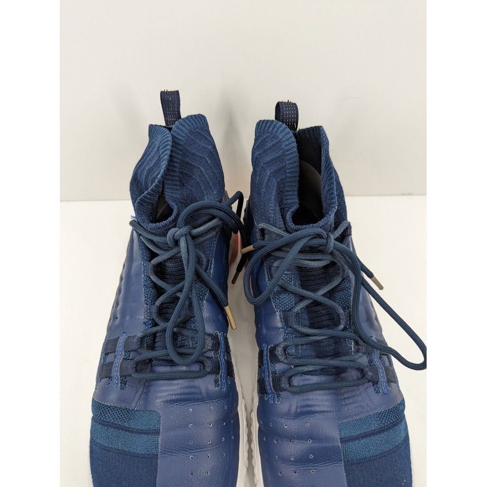 Under Armour Project Rock 1 Navy Blue Marine Training Shoes, Men's 12.5 - Picture 4 of 13